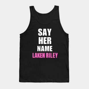 Say Her Name Laken Riley Tank Top